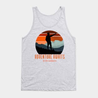 adventure awaits outdoors Tank Top